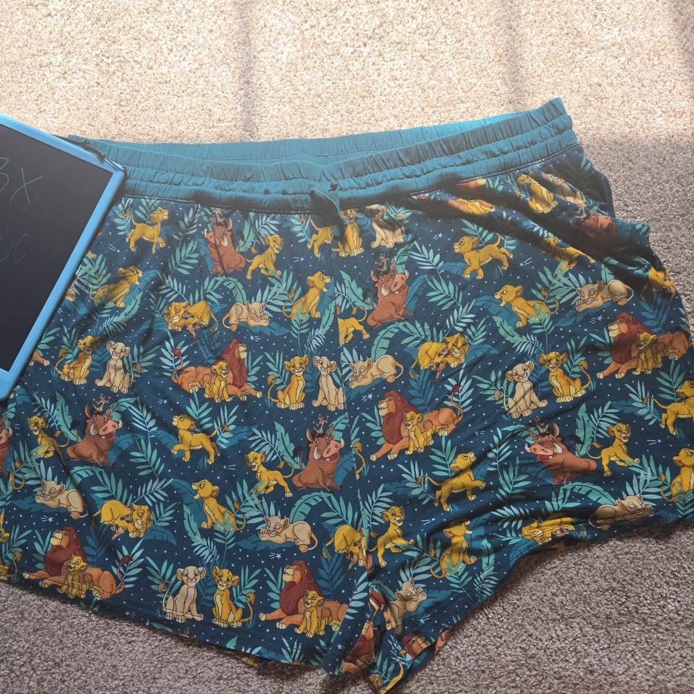 Little Sleepies Lion King Simba Sky 3x Mom Shorts